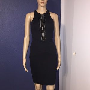 BEBE BODYCON BLACK DRESS